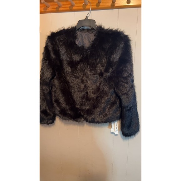 Fisioew Jackets & Blazers - Fisoew Black‎ Faux Fur Jacket with Tags